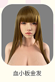 FUDOLL 157cm 爆乳Iカップ ヘッドF007 奶昔（naixi）リアル皮膚メイク付き新ボディ ROS口開閉機能選択可能 シリコン等身大理想の愛妻等身大人形