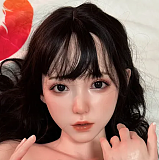 SHEDOLL 熙熙（xixi）ヘッド 152cm Aカップ シリコンヘッド+TPEボディアジアタイプろり系貧乳等身大ラブドール セクシーダッチワイフ