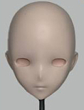 LASDOLL(LAS漫研) アニメドール頭 シリコン製ヘッド単体 キャラクターのカスタマイズ  頭単品 等身大人形