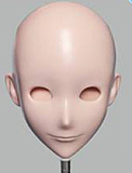 LASDOLL(LAS漫研) アニメドール頭 シリコン製ヘッド単体 キャラクターのカスタマイズ  頭単品 等身大人形