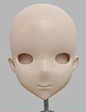 LASDOLL(LAS漫研) アニメドール頭 シリコン製ヘッド単体 キャラクターのカスタマイズ  頭単品 等身大人形