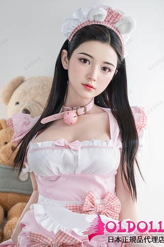 BBDOLL 160cm Dカップ K68 Stellaヘッド ピンクメイド制服着せたパートナーダッチワイフ シリコン製リアルラブドール