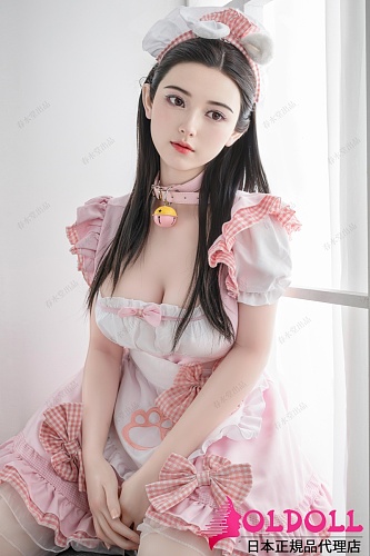 BBDOLL 160cm Dカップ K68 Stellaヘッド ピンクメイド制服着せたパートナーダッチワイフ シリコン製リアルラブドール