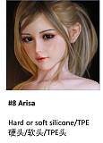 Jiusheng doll 148cm Bカップ #arisaヘッド  シリコン製ロリータドール 美少女ダッチワイフパートナー人形