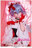 等身大シリコンヘッド アニメドール