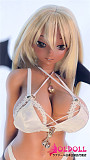 【即納品●日本倉庫発送 最速2-3日届ける】Mini Doll ミニドール  60cm 巨乳（60p）魅魔ちゃん ソフトビニール製ヘッド+シリコン製ボディ 1/3doll 軽量化 小さいラブドール 女性素体 フィギュア cosplay