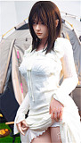 蛍火日記 シリコンヘッド+S-TPEボディ158cm Eカップ  菜菜子（caicaizi）ヘッド 等身大制服リアルラブドール セクシー人形