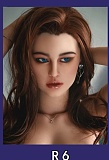 HRDOLL 161cm 爆乳巨尻 R21 Betsyヘッド フルシリコンラブドール セクシーBBWタイプリアルドール 等身大ダッチワイフ