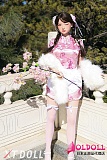 XTDOLL 157cm Dカップ Meng Ling（#XT-bym16-C)ヘッド リアル瞼付き顔変更ダッチワイフ シリコンドール 伝統な清純系リアル美少女人形