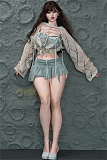 【衣装無料付属！】Wonder Dolly(Irontechdoll新しいシリーズ） 159T（Ｄカップ）ボディ＋ Ｔ4ヘッド（ROS機能付き）  シリコン製リアルラブドール 塗装加工あり 眉毛と睫毛植毛加工あり  リアルドール ダッチワイフ
