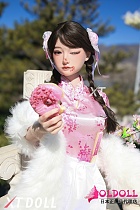 XTDOLL 157cm Dカップ Meng Ling（#XT-bym16-C)ヘッド リアル瞼付き顔変更ダッチワイフ シリコンドール 伝統な清純系リアル美少女人形