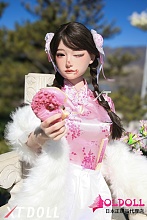 XTDOLL 157cm Dカップ Meng Ling（#XT-bym16-C)ヘッド リアル瞼付き顔変更ダッチワイフ シリコンドール 伝統な清純系リアル美少女人形