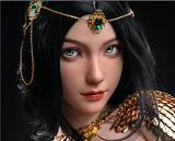 Irontechdoll 164cm Eカップ S1ヘッド シリコン製リアルラブドール 塗装加工あり 眉毛と睫毛植毛加工あり  リアルドール 等身大 ダッチワイフ