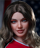Irontechdoll 164cm Eカップ S1ヘッド シリコン製リアルラブドール 塗装加工あり 眉毛と睫毛植毛加工あり  リアルドール 等身大 ダッチワイフ