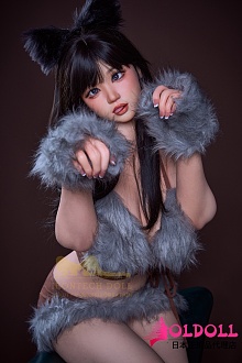 Wonder Dolly(Irontechdoll新しいシリーズ） 165T（Ｆカップ）ボディ＋ Ｔ3ヘッド（ROS機能付き） 甘えん坊で可愛い狐娘人形 癒しのパートナーリアルラブドール