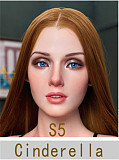 Irontechdoll T164cm Eカップ S44ヘッド 金色髪赤いロングスカート欧米巨乳美人 フルシリコンドール 高級ラブドール