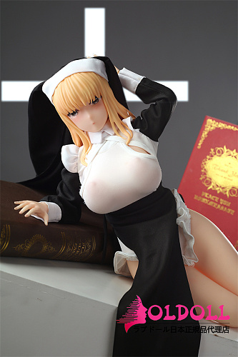 Otaku Doll 修女 65cm  PVCヘッド+シリコンボディ 使いやすいフィギュアオナホ 普段は鑑賞用 ミニドール cosplay人形