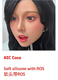 Jiusheng doll 148cm Bカップ #soraヘッド  シリコン白いドレス金色ロングヘアーダッチワイフ