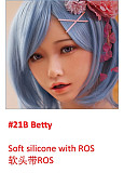 Jiusheng doll 148cm Bカップ #soraヘッド  シリコン白いドレス金色ロングヘアーダッチワイフ