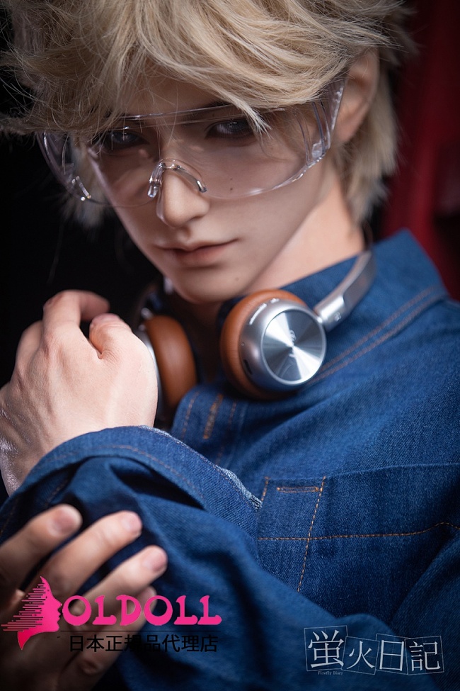蛍火日記 176cm 江灵ヘッド ハンサム作業服スタイル 力強さと優しさを感じるリアル男性ラブドール 着脱ペニス選択可 高級シリコンドール