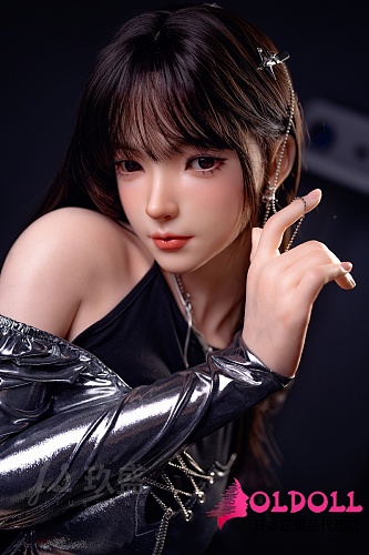 Jiusheng doll  158cm Dカップ soraヘッド フルシリコン製ドール 挑発的なセクシー黒い制服リアルドール