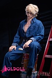 蛍火日記 176cm 江灵ヘッド ハンサム作業服スタイル 力強さと優しさを感じるリアル男性ラブドール 着脱ペニス選択可 高級シリコンドール