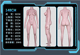 JYDOLL 高級リアル皮膚塗装165cm Cカップ 新ヘッド#依然(yiran) フルシリコンドール 眼鏡をかけた知的なセクシーダッチワイフ