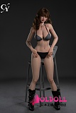 TOP-CYDOLL 168cm Fカップ Yukiヘッド 実践向けセクシー女性モデル 高級シリコン製リアルドール