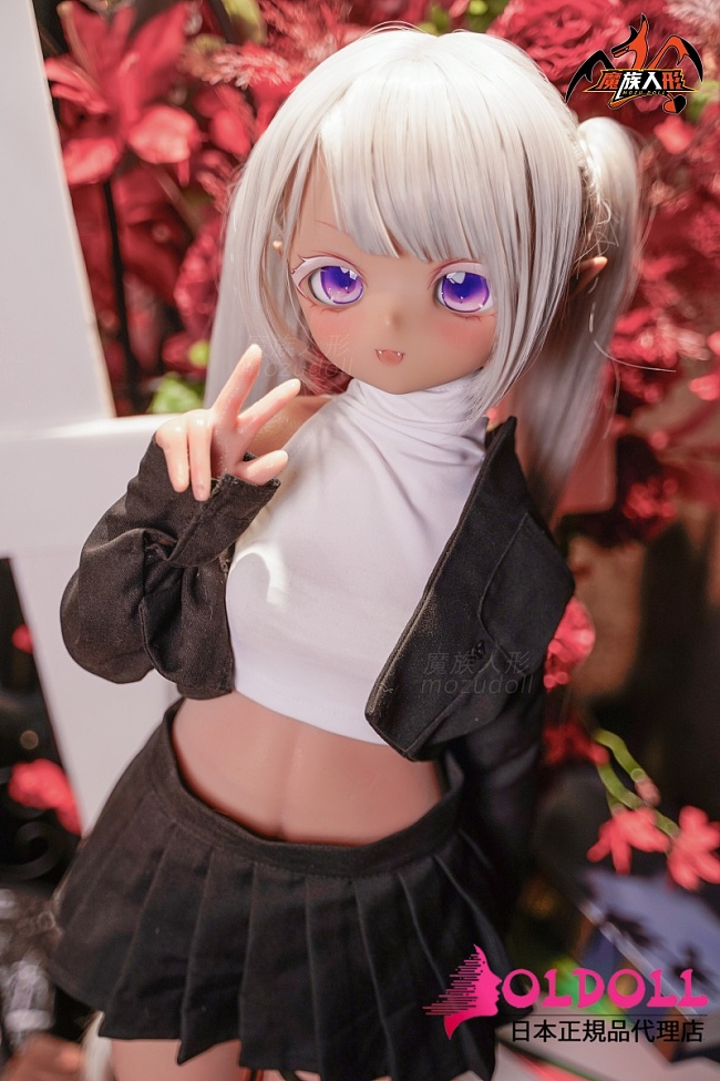 MOZU DOLL 最新作アニメドール 85cmバスト小 小七（xiaoqi）日焼け肌色 等身大フィギュア ソフトビニール製頭部 TPE製ボディ 制服キャラクター人形 宣伝画像と同じ制服も付属