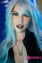 FANREAL 168cm Fカップ #Kellyヘッド 欧米巨乳セクシーダッチワイフ リアルメイク塗装添い寝美人人形