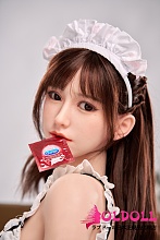 Real girl 158cm Eカップ ds34 シリコンヘッド ボディ素材TPE/シリコン選択可能 【C工場】等身大リアルダッチワイフ