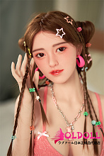Real girl 158cm Eカップ LS-3 シリコンヘッド ボディ素材TPE/シリコン選択可能 【C工場】等身大リアルダッチワイフ