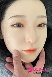 Real girl(A工場) Lシリーズ L16 リアル製断面デザインのシリコンヘッド単体 ROS口開閉機能付き 等身大リアルラブドール 2穴セクシー可能