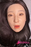 Real girl(A工場) Lシリーズ L16 リアル製断面デザインのシリコンヘッド単体 ROS口開閉機能付き 等身大リアルラブドール 2穴セクシー可能