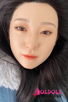 Real girl(A工場) Lシリーズ L16 リアル製断面デザインのシリコンヘッド単体 ROS口開閉機能付き 等身大リアルラブドール 2穴セクシー可能