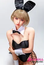 【新品キャンペーン10％オフ】最新Real skinシリーズ Sanhui doll 新ボディ158cm Eカップ  #41ヘッド バニーガールセクシー制服コスプレ等身大リアルドール
