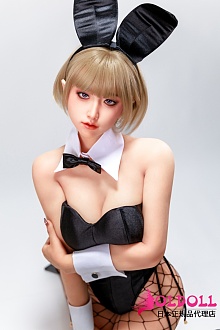 【新品キャンペーン10％オフ】最新Real skinシリーズ Sanhui doll 新ボディ158cm Eカップ  #41ヘッド バニーガールセクシー制服コスプレ等身大リアルドール