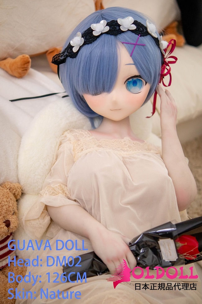 guavadoll（グアバ）番石榴 DM02 PVCヘッド 126cm Eカップ アニメドール レムのコスプレキャラクターダッチワイフ 等身大フィギュア 新素材ALM選択可能