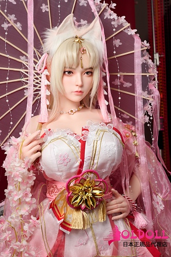 BQDOLL 156cm Gカップ+ B10 小舞ヘッド 幻想的な和風コスチュームの古典美人 高級シリコン製ラブドール 等身大セクシー巨乳ダッチワイフ