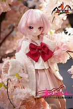 MOZU DOLL 65cm 珊瑚（Coral）ちゃん ソフトビニール製頭部 シリコン製ボディ  ラブドール 宣伝画像と同じ制服も付属