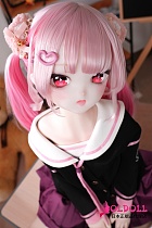 MW Girl(魔物姫) アニメドール 115cm ＃013小春 りある 可愛いリアセル性等身大人形 フルシリコンドール 制服キャラクターフィギュア 宣伝画像と同じ制服も付属