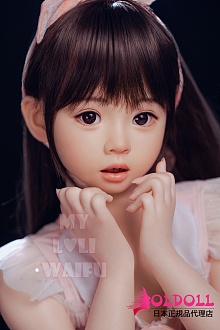 My Loli Waifu 108cm AAカップ #95B ねねヘッド シリコン製ろり系ros口開閉機能付きリアルラブドール 貧乳小学生子供ダッチワイフ