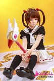 My Loli Waifu 108cm AAカップ ここヘッド フルシリコン製リアルラブドール 黒セーラー服ろり系貧乳小学生ダッチワイフ