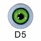 手創り眼球D5