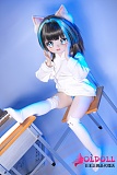MW Girl(魔物姫) アニメドール 70cm #012呆呆猫 かわいい猫コスプレミニドール セクシーフィギュア ソフトビニール製頭部 高級シリコン製ボディ リアル製ラブドール 宣伝画像と同じ制服も付属