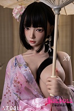 XTDOLL 157cm Dカップ Yunxi(XT-bym15)ヘッド シリコン製ラブドール 淡いピンクの和風パフスリーブ着物美人リアルダッチワイフ