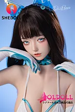 SHEDOLL 168cm Dカップ 江小婉ヘッド（jiangxiaowan）2.0  メイク③ 高級シリコンラブドール