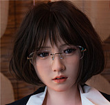 Houyu後遇 158cm Eカップ 希纯（Elle)  高級シリコンリアルドール 軽量化セクシー美人ダッチワイフ
