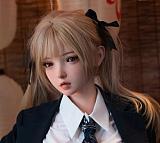 Houyu後遇 158cm Eカップ 希纯（Elle)  高級シリコンリアルドール 軽量化セクシー美人ダッチワイフ