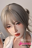 LACE DOLL 168cm Dカップ  新作ヘッド黎霜（lishuang）メイク②  大胆なOLコスチュームリアルドール 高級シリコン製等身大セクシーダッチワイフ